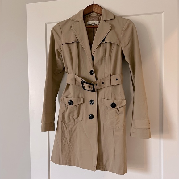 🤎Tan Spring Trench Coat (Size XS) - Picture 1 of 13